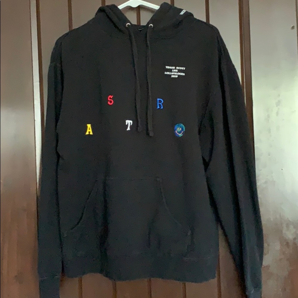 Travis Scott Astroworld Lollapalooza 2018 Hoodie